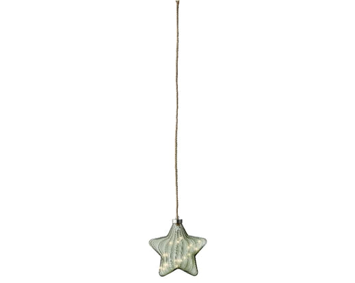 Lumineo Micro LED Star BO Indoor Green/Warm White 20cm
