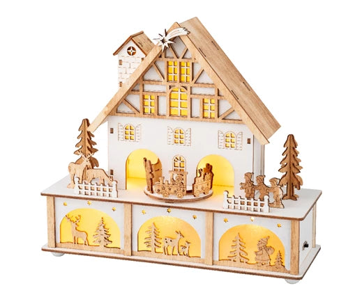 Lumineo LED Scenery Wooden Indoor
