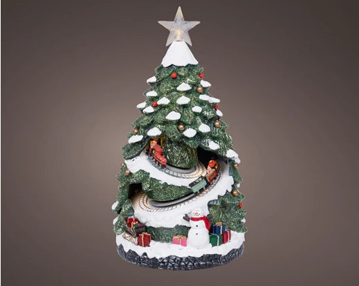 Lumineo LED Scenery Tree & Train Indoor