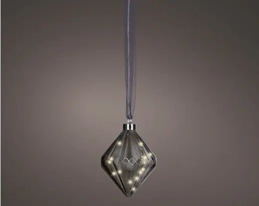 Micro LED Diamond Sparkle Effect BO Anthracite & Warm White Dia.16cm