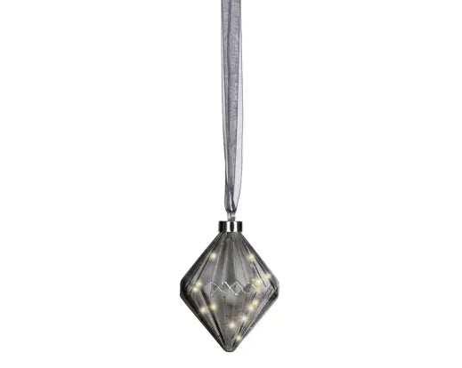 Micro LED Diamond Sparkle Effect BO Anthracite & Warm White Dia.16cm