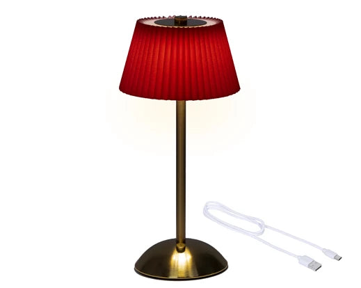 Lumineo LED Rechargeable table lamp plastic steady indoor
