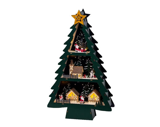 Lumineo LED Scenery Plywood Tree 55cm