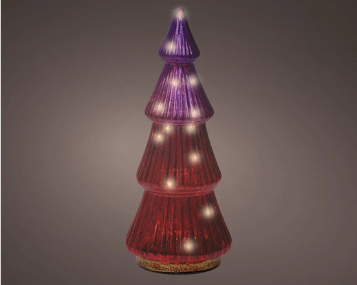 Kaemingk Micro LED Tree Glas Pink & Warm White