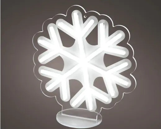 Snowflake LED Neon Sign