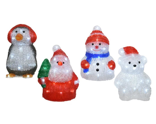 Lumineo LED Outdoor Figures Acrylic Assorted Individual