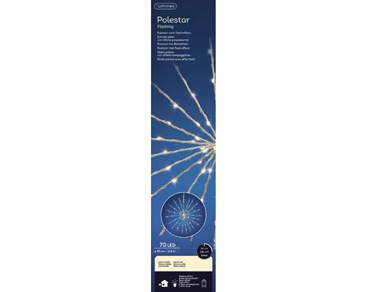 Lumineo Micro LED Polestar Light Warm White 30cm