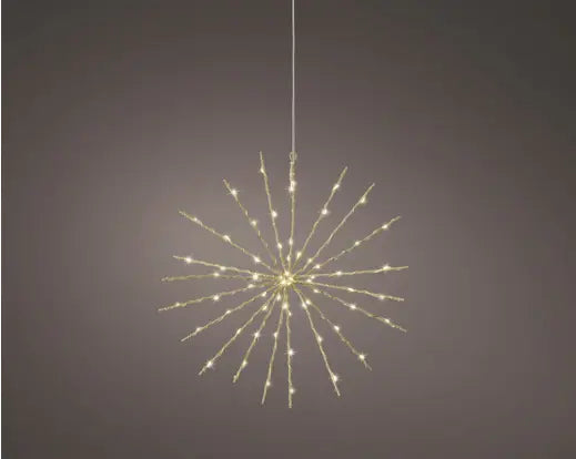 Micro LED Polestar Lights Battery Gold/Warm White Dia.30cm