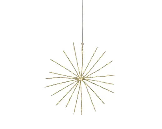 Micro LED Polestar Lights Battery Gold/Warm White Dia.30cm