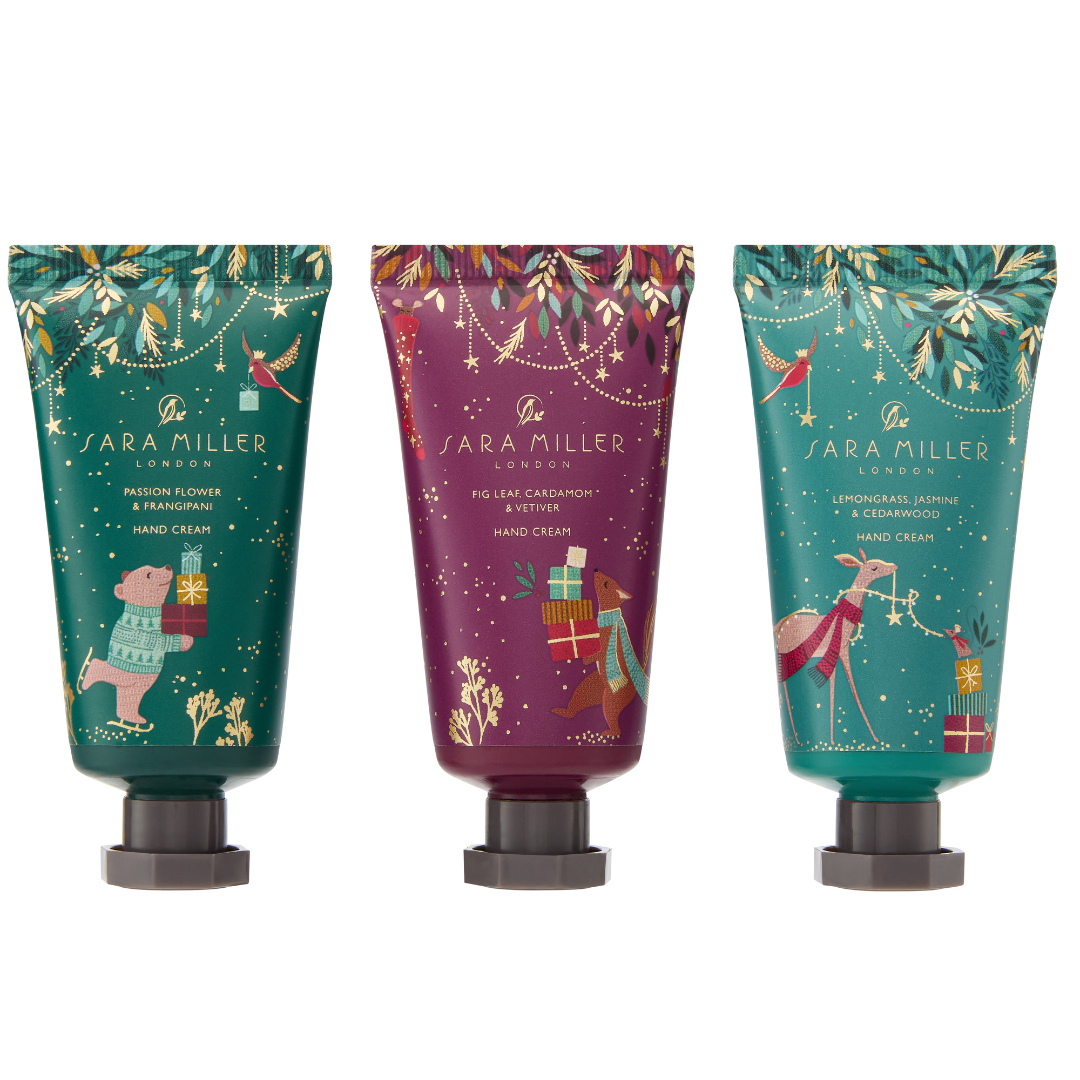 Sara Miller Woodland Tales 2.0 Hand Cream Trio