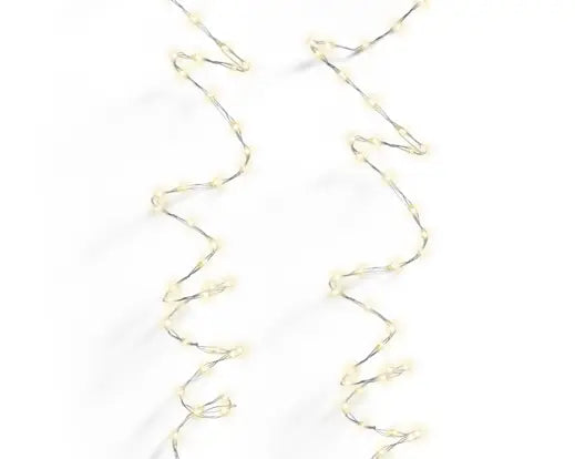 Lumineo Micro Wire Extra Dense Warm White String Lights Indoor/Outdoor 378 LED 600cm