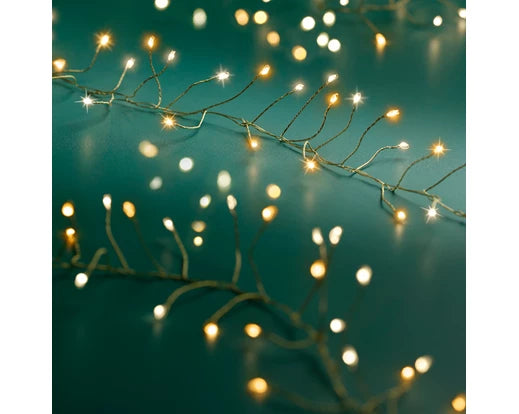 Lumineo Compact Twinkle Micro Wire Lights Warm White & Classic Warm 6m