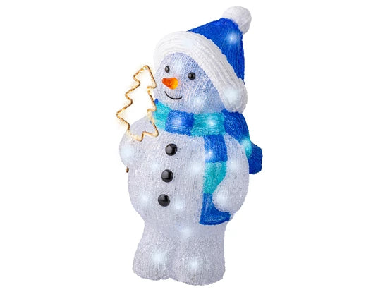 Lumineo LED Acrylic Snowman Outdoor