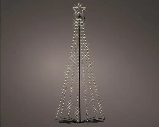 Lumineo Lit Cone Tree Indoor/Outdoor 180cm