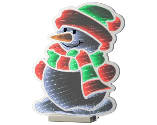 Lumineo Infinity Lights Snowman Indoor