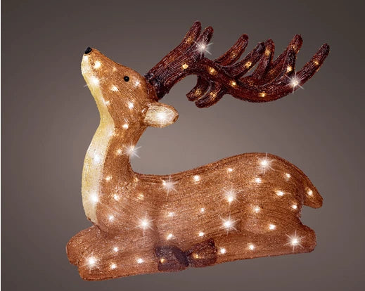 Lumineo LED Acrylic Reindeer Outdoor