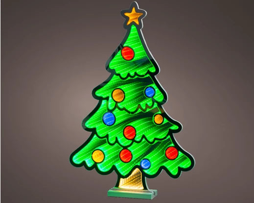 Lumineo Infinity Lights Tree H63cm Indoor
