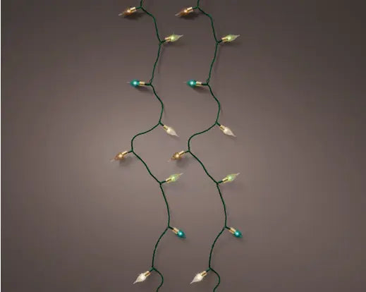 Lumineo Vintage Lights Multi Colour Indoor/Outdoor 180 LED 1800cm
