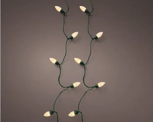 Lumineo Vintage Lights Soft Gold XL Bulb Indoor/Outdoor 100 LED 1980cm