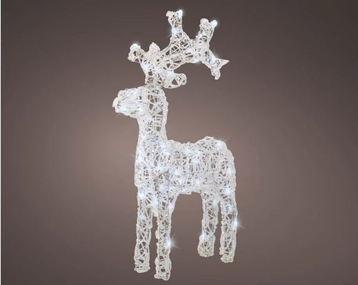 Lumineo Soft Acrylic Deer Outdoor Cool White LED