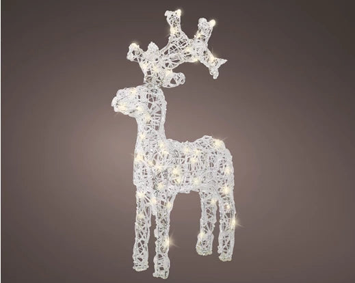 Lumineo Soft Acrylic Deer Outdoor Warm Warm White LED
