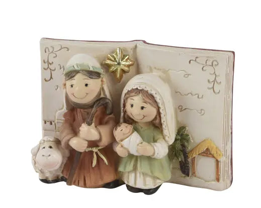 Nativity Polyresin Nativity 3D Painting