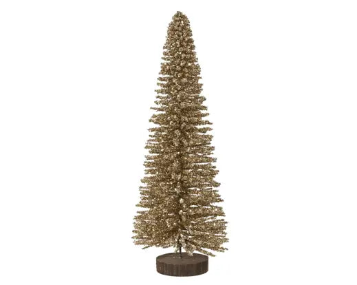 Gold Tree Glitters On Foot