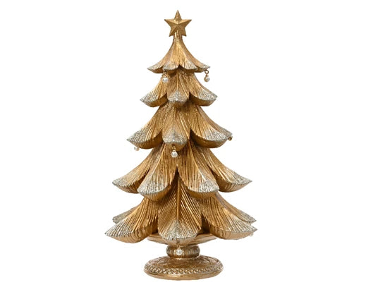 Kaemingk Tree Polyresin Gold