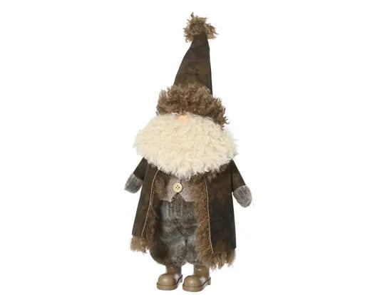 Decoris Standing Rustic Santa 45cm