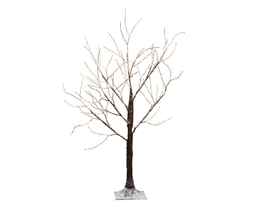 Lumineo Micro LED Tree Brown Outdoor Warm White LEDs
