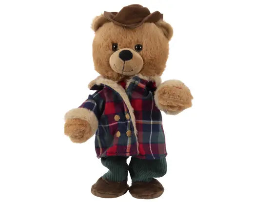 Bear Polyester Animated H32cm
