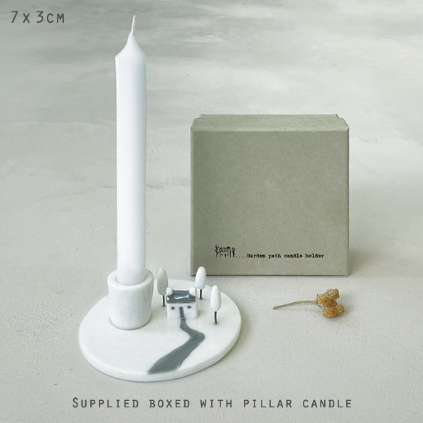 East Of India Candle Holder Garden Path