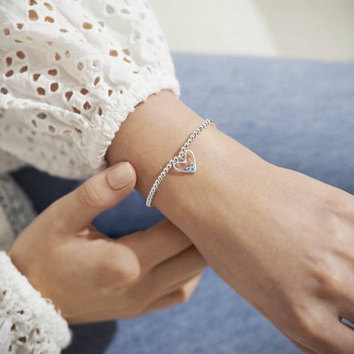Joma Jewellery A Little 'It'S A Boy!' Bracelet In Silver Plating