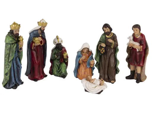 Nativity Figures Set Of 7 Medium