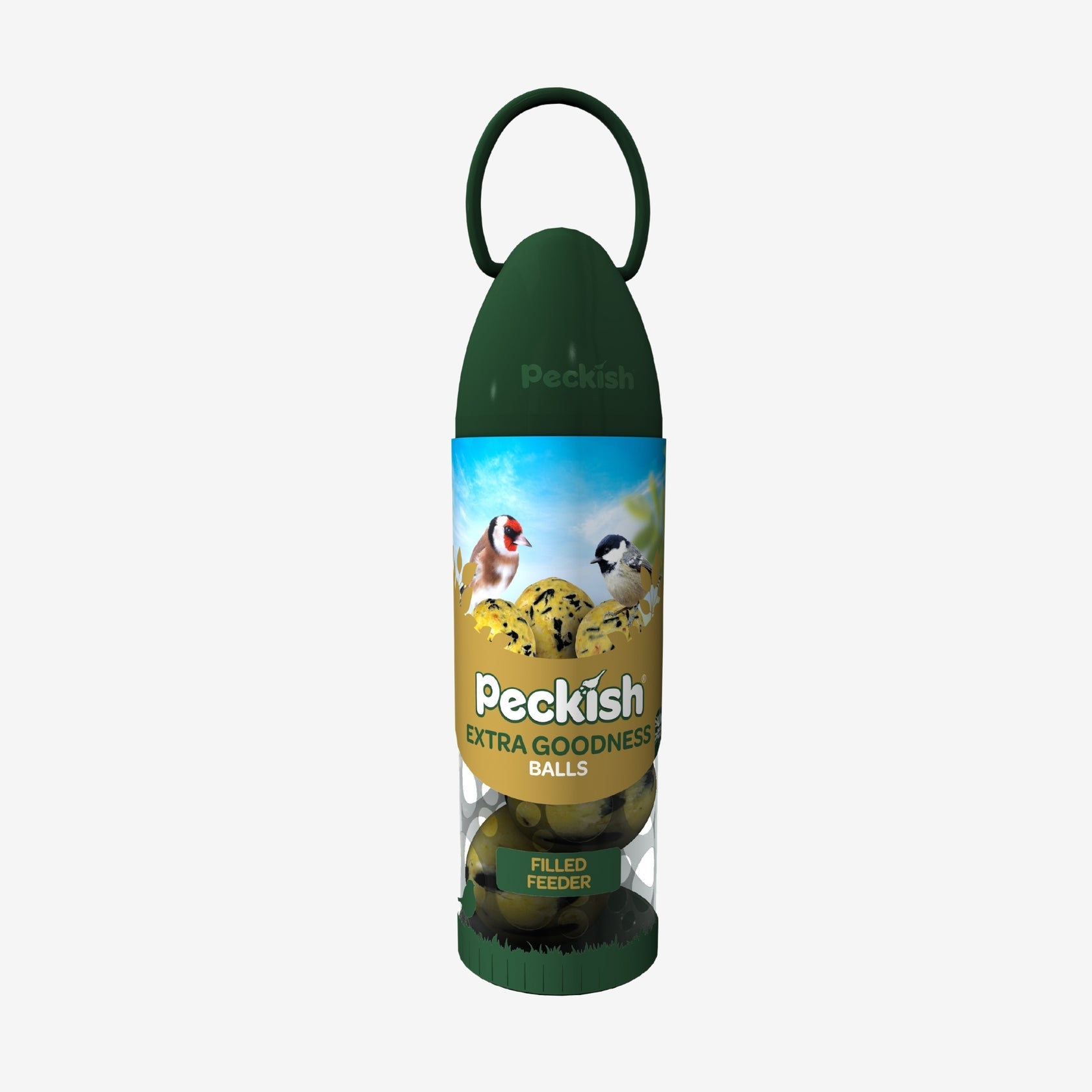 Peckish Extra Goodness Balls Filled Feeder 210g