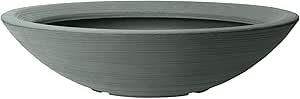 Stewart Plastics Varese Low Bowl Millstone Grey 60cm