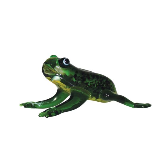 Stratton Objets d'art Miniature Glass Figurine - Frog