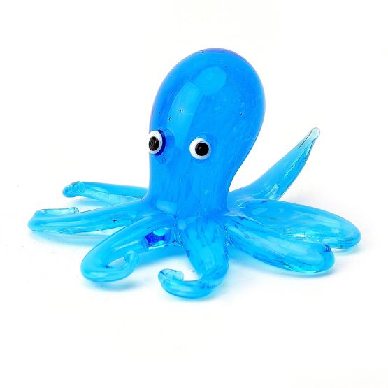 Stratton Objets D'art Miniature Glass Figurine - Octopus