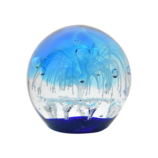 Stratton Objets d'art Glass Ornament - Water Splash Paperweight
