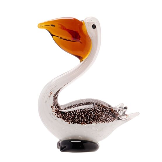 Stratton Objets dArt Glass Figurine - Pelican