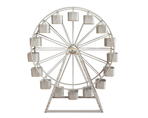 Kaemingk Figure Ferris Wheel White 148cm