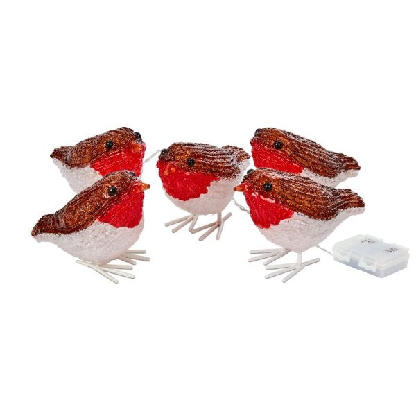Smart Garden InLit Ice Robins - Set of 5