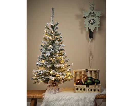 Everlands Imperial Pre-Lit Snowy Mini Tree