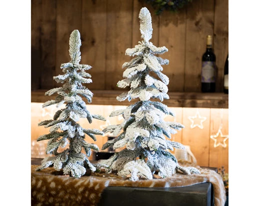 Kaemingk Alpine Snowy Mini Tree 75cm
