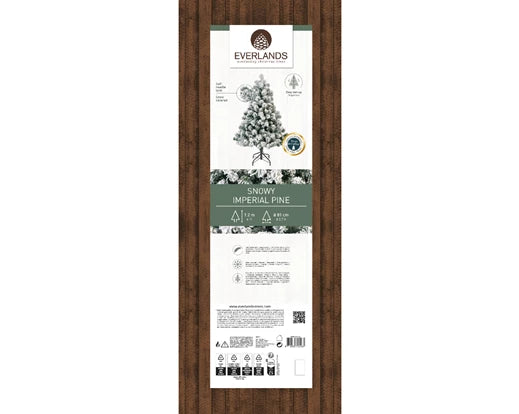Everlands Imperial Snowy Pine Artificial Tree