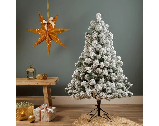 Everlands Imperial Snowy Pine Artificial Tree