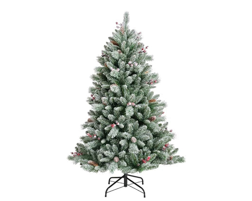 Everlands Windham Frosted Spruce Artificial Tree