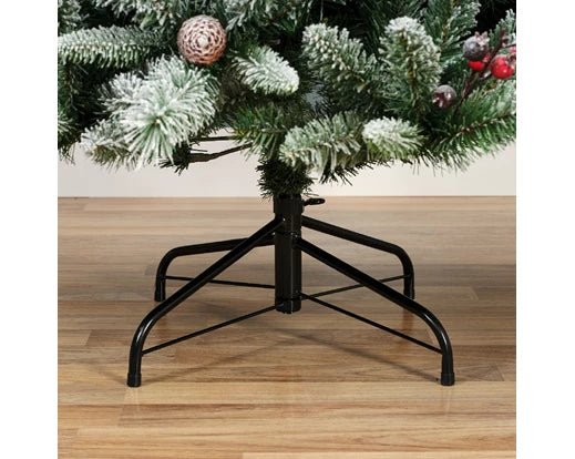 Everlands Windham Frosted Spruce Artificial Tree