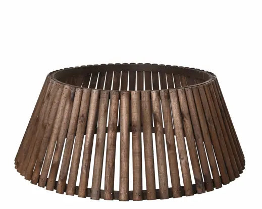 Everlands Tree Ring Wood Brown 70cm x 28cm