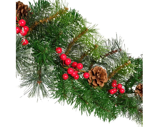 Kaemingk Ipswich Garland Frosted 270cm